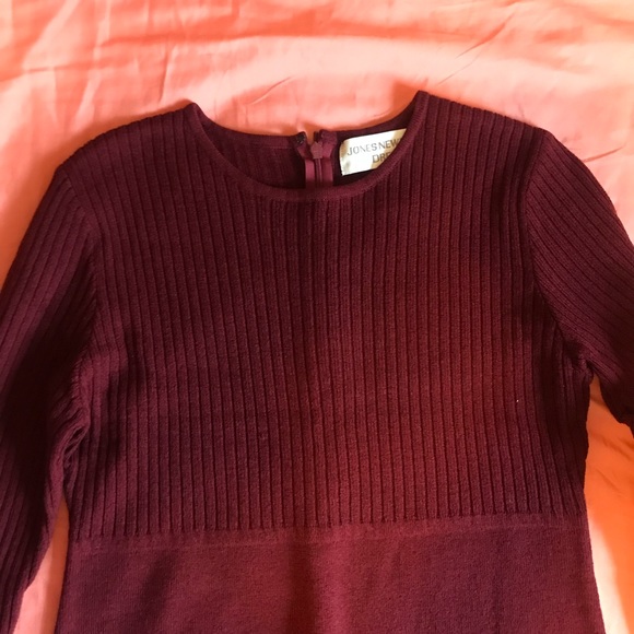 Jones New York Dresses & Skirts - Jones New York Scarlet Sweater Dress Jones New York Dresses & Skirts - Jones New York Scarlet Sweater Dress